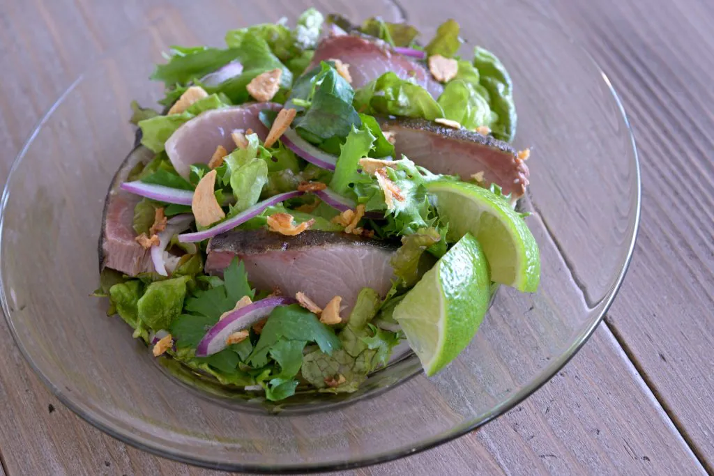 ぶりの土佐風塩叩き