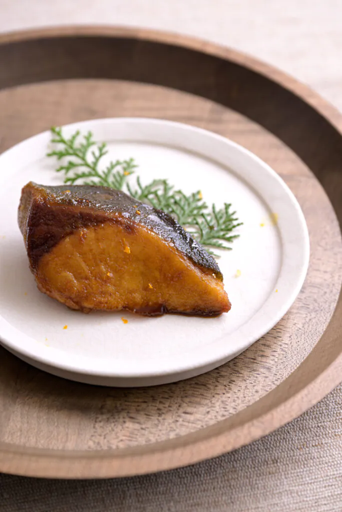 ぶりの照り焼き